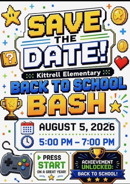 Back To School Bash! August 5, 2026
