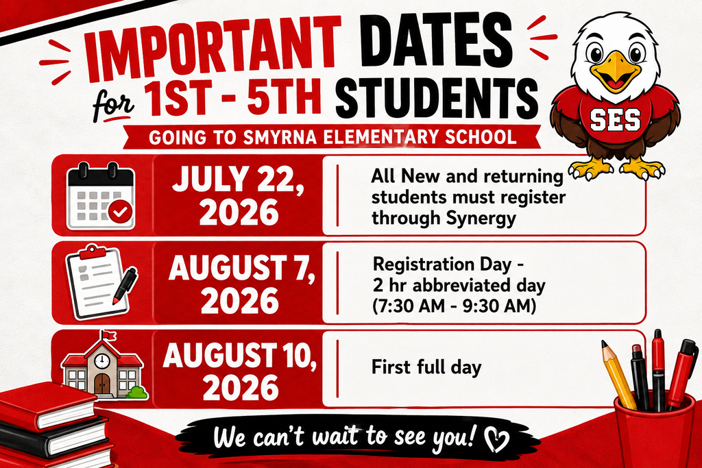 1st-5th Important Dates