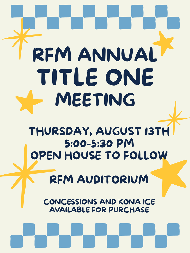 Title 1 Meeting August 13