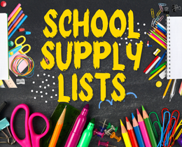 school supply list