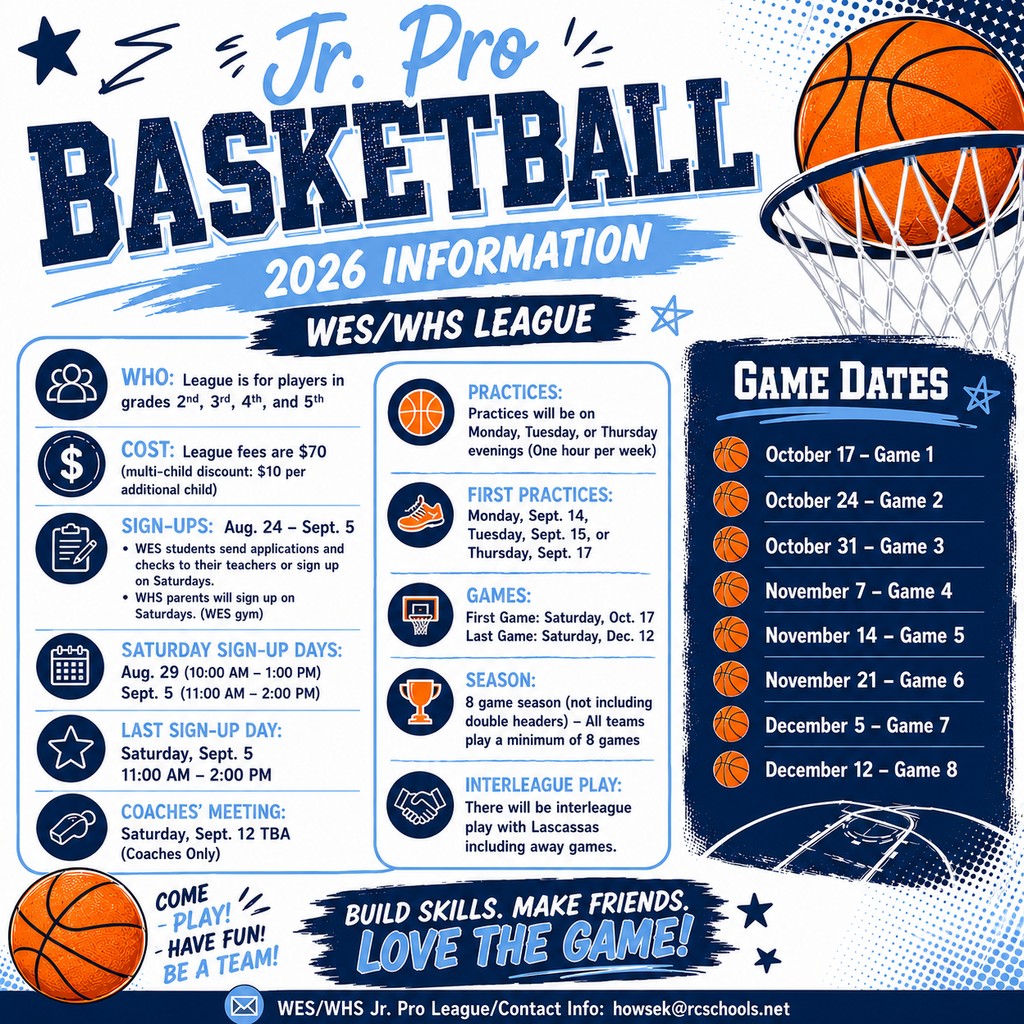 A sports event poster has a basketball theme. It features dates, costs, and schedules for practices and games.
