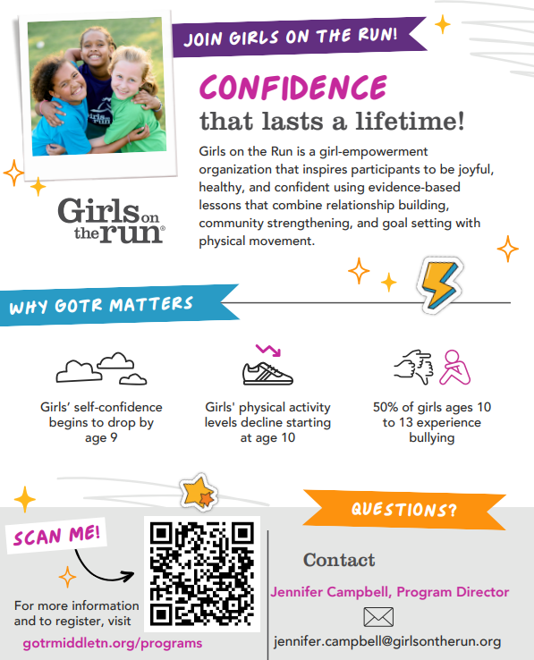 girls on the run flyer