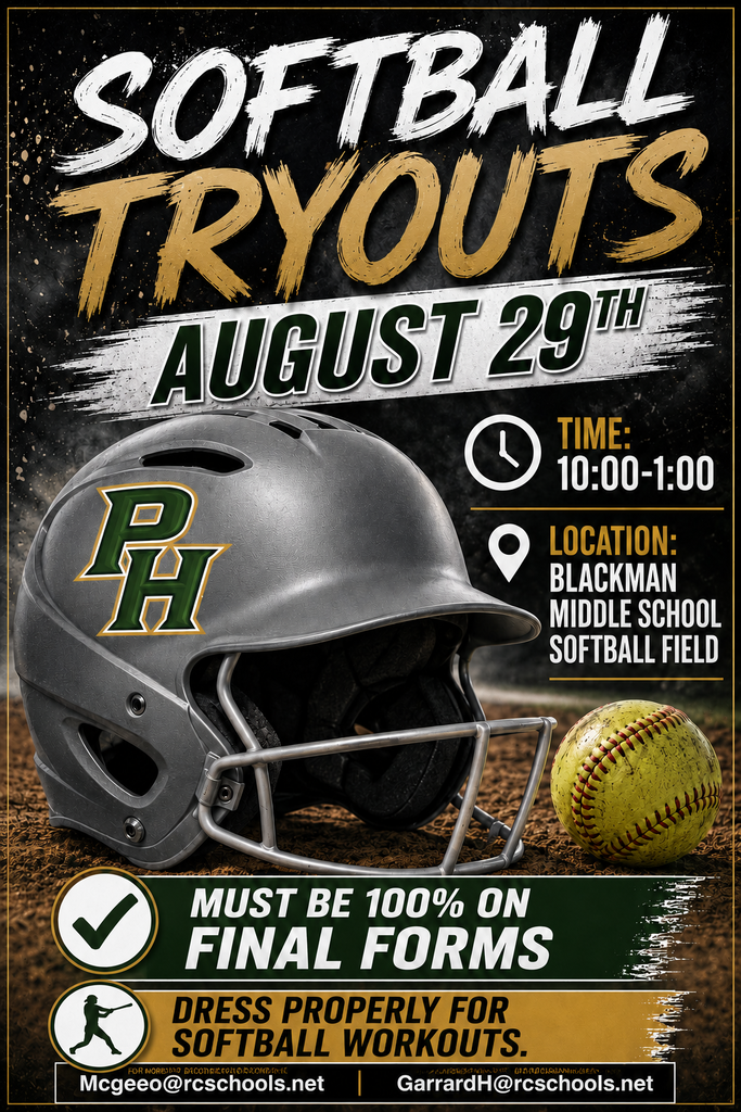 softball tryout flyer