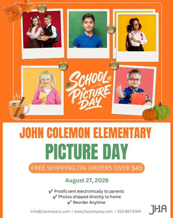 JCE Fall Picture Day