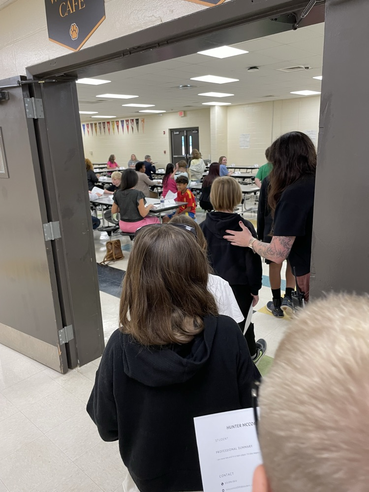 Entering the interview space