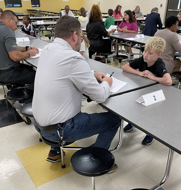 biz town student and his interview