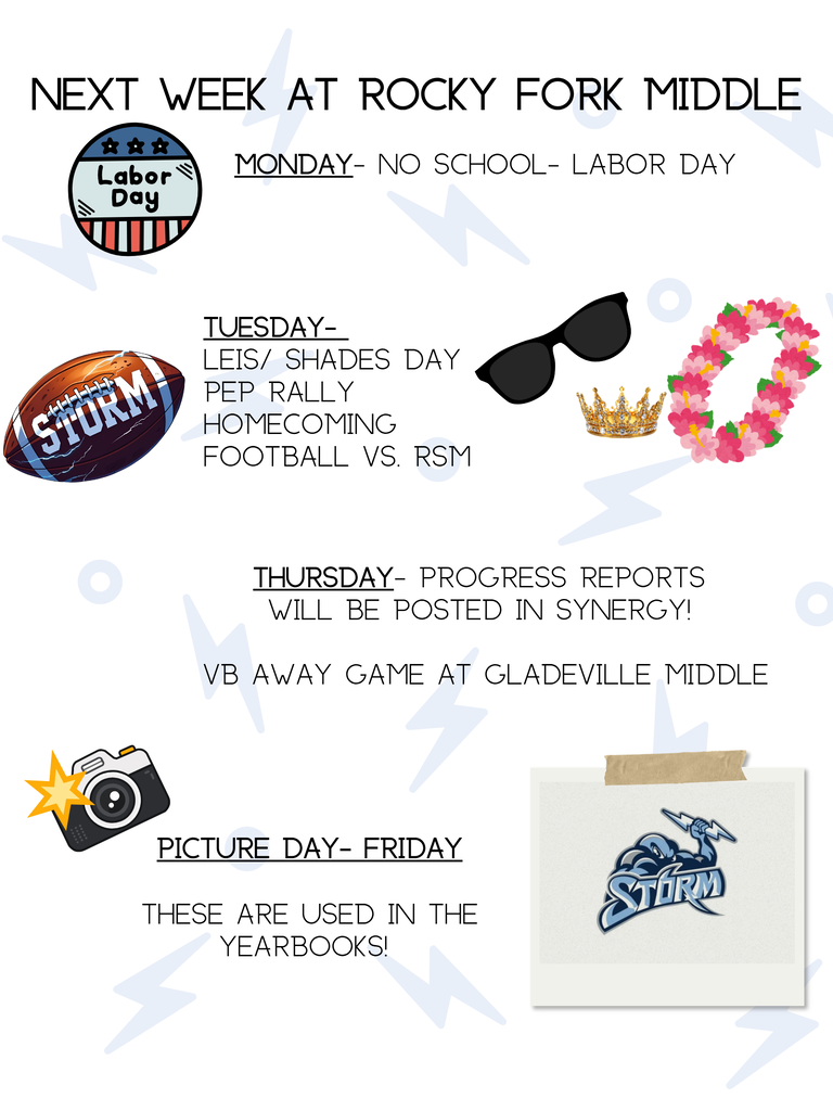 Weekly Events