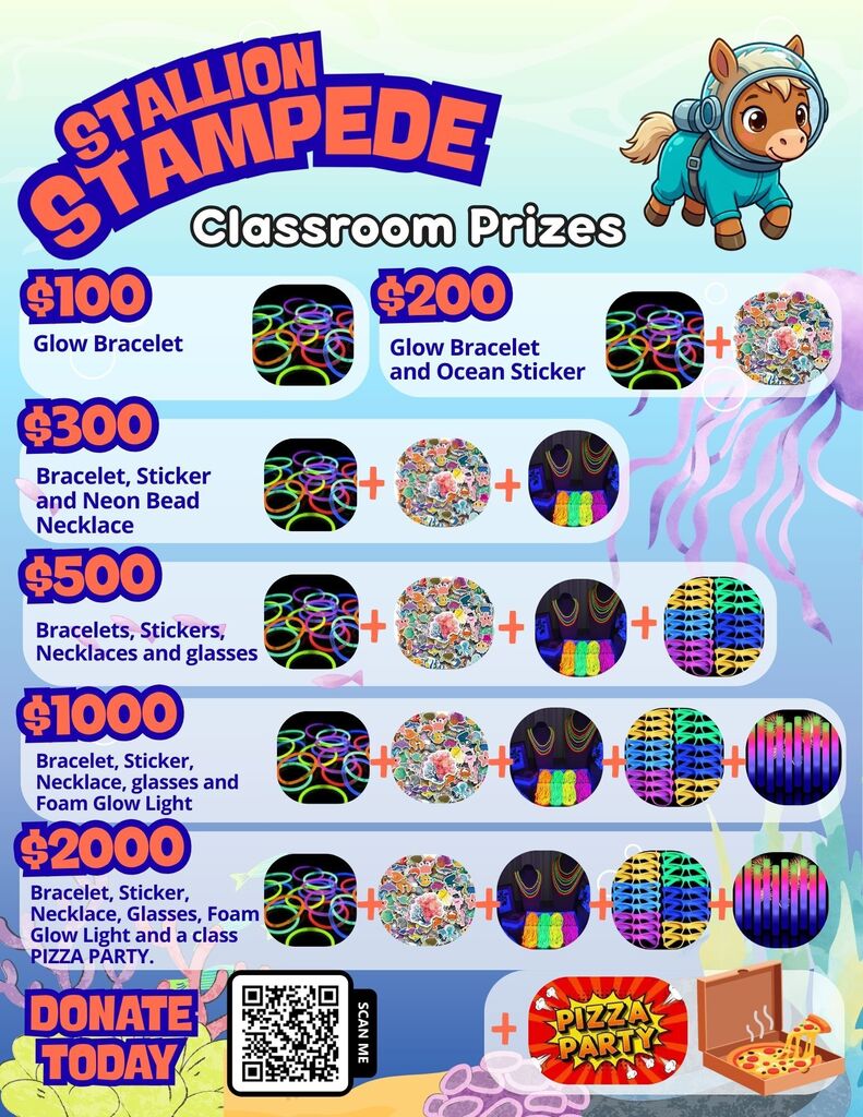 Classroom Stallion Stampede Rewards