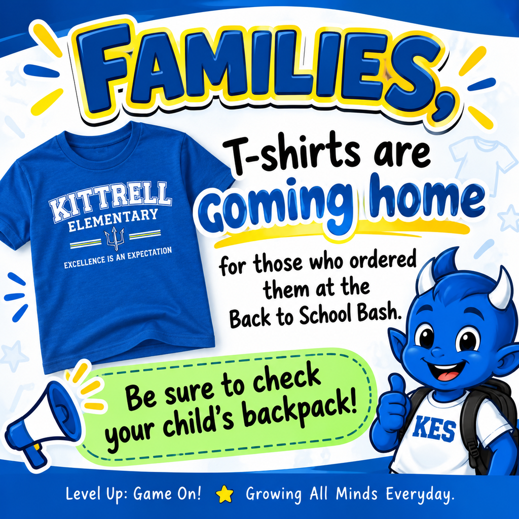 Tshirts are coming home.