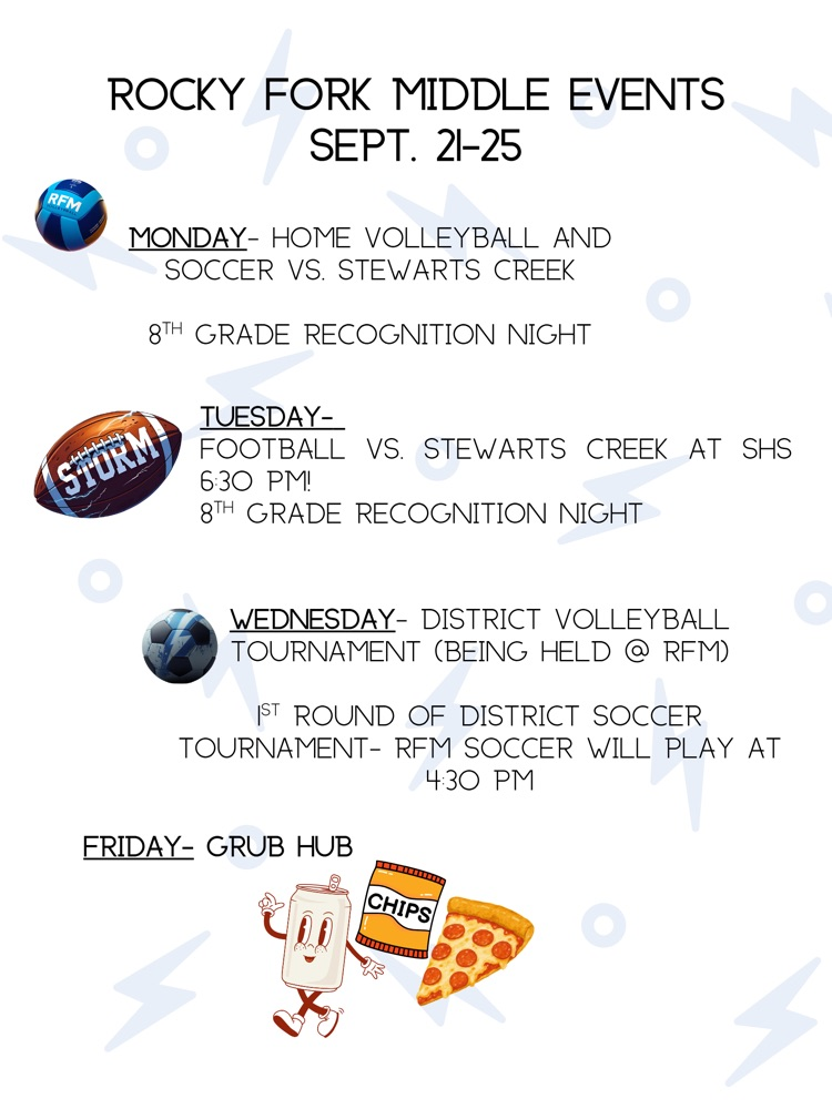 Week of 9/21-9/25