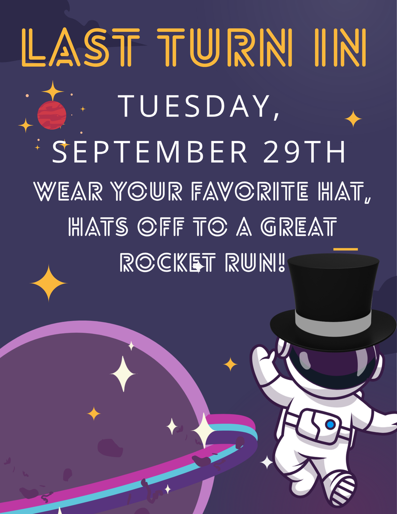 final turn in day tomorrow 9/29