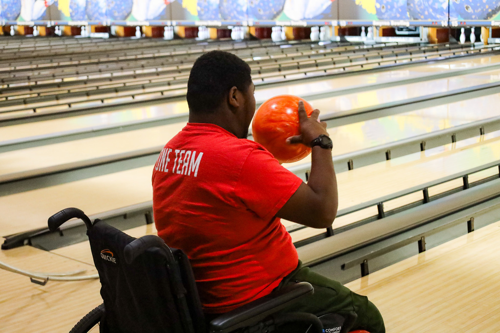 Student bowling