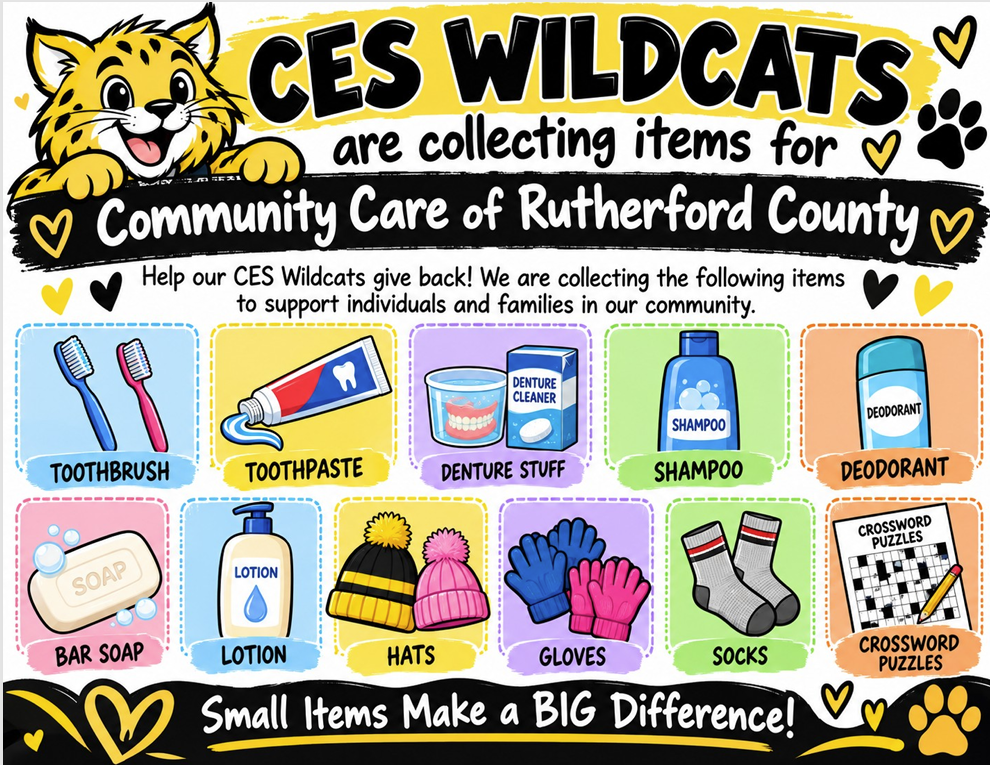 Community Care of Rutherford County - Donations Needed