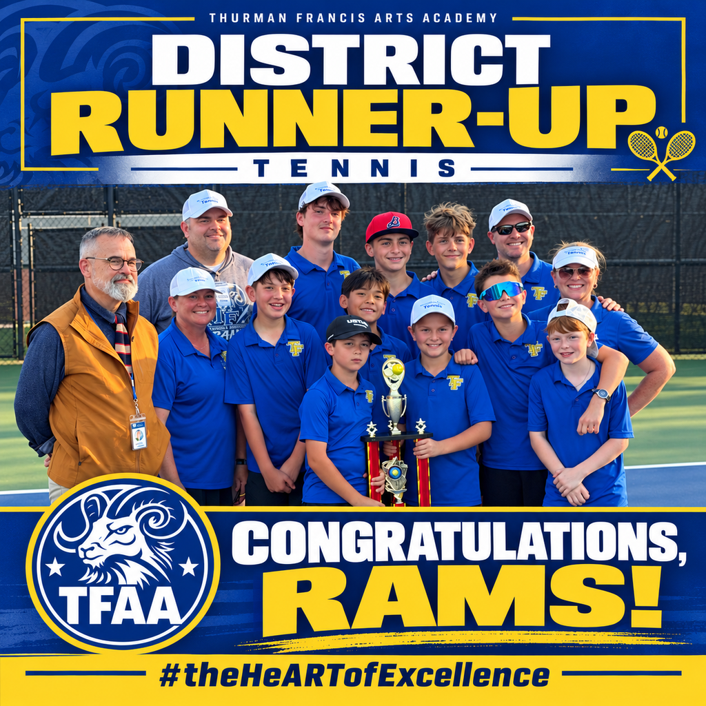 Tennis team celebration