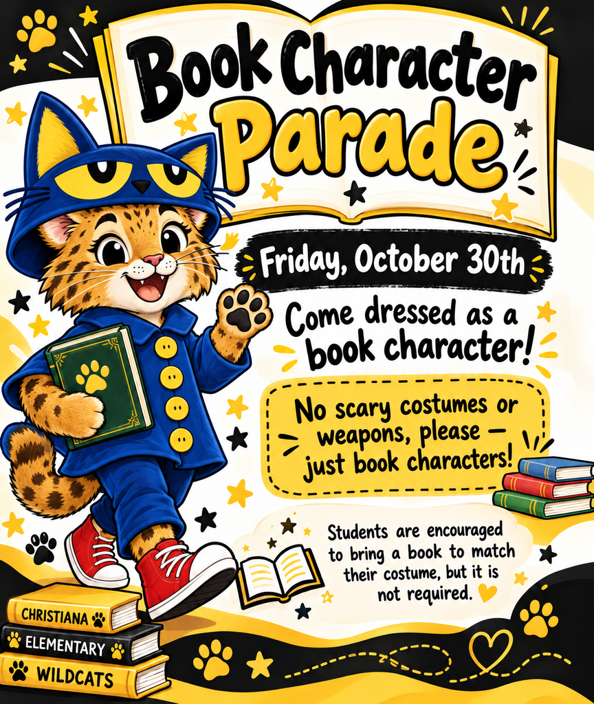 Book Character Parade - October 30