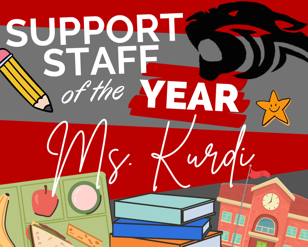Support Staff of the Year Winner, Ms. Kurdi