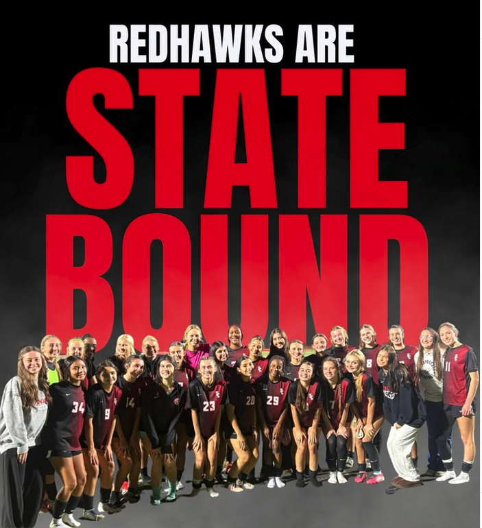 graphic of stewarts Creek girls soccer with phrase "state bound"