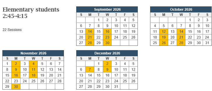 Power Hour Calendar