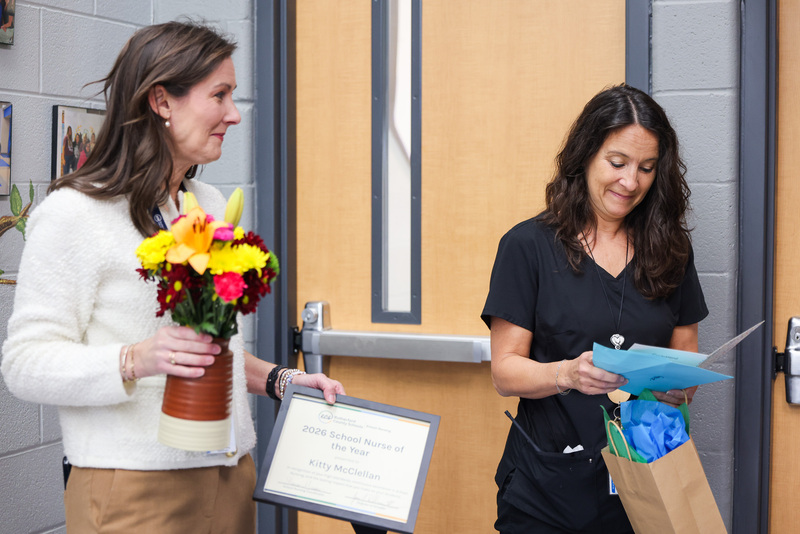 David Youree Elementary School Nurse Kitty McClellan has been named Rutherford County Schools' Nurse of the Year.