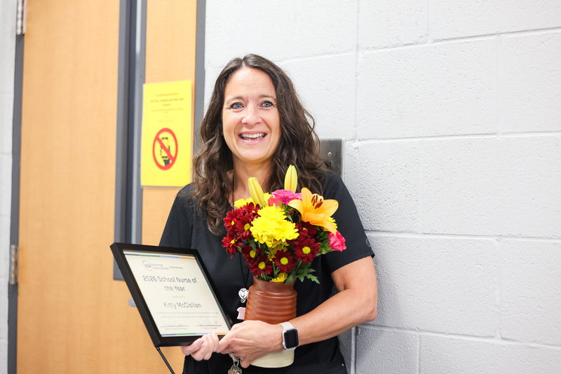 David Youree Elementary School Nurse Kitty McClellan has been named Rutherford County Schools' Nurse of the Year.