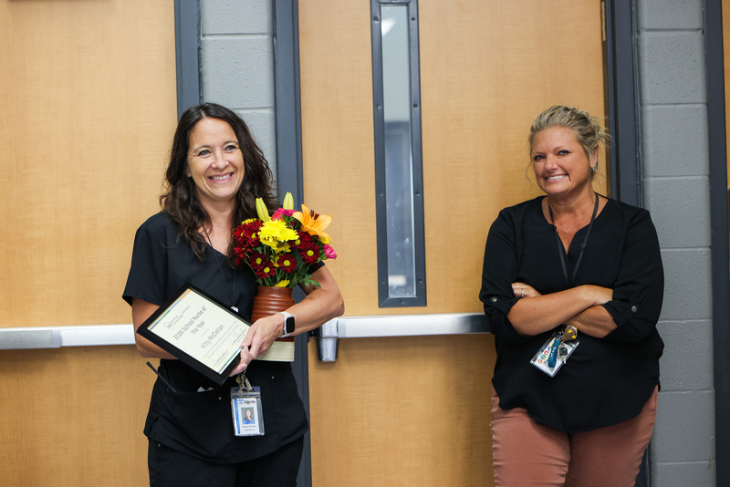 David Youree Elementary School Nurse Kitty McClellan has been named Rutherford County Schools' Nurse of the Year.