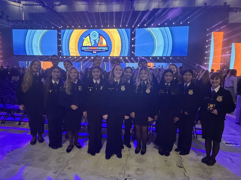 Riverdale FFA Delegation.