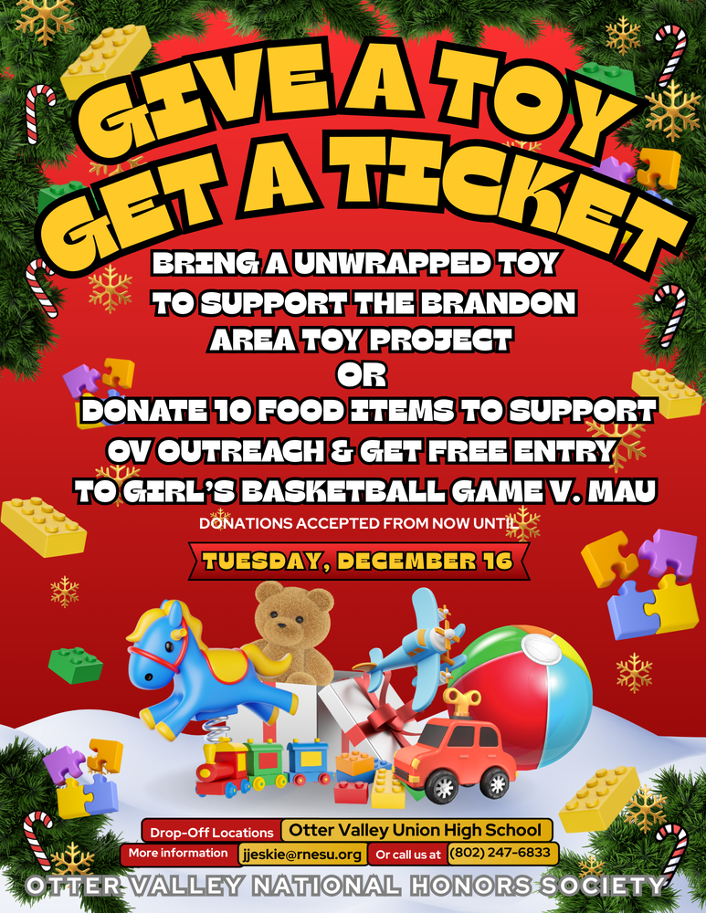 give a toy, get a ticket