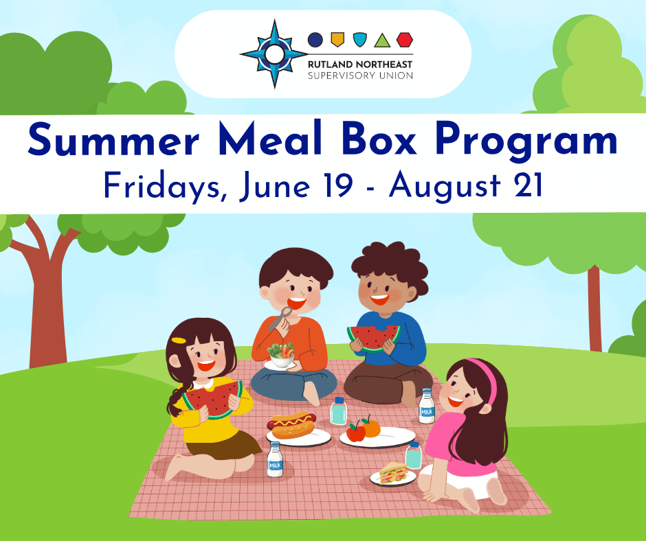 Summer meal box program, Fridays June 19 - August 21