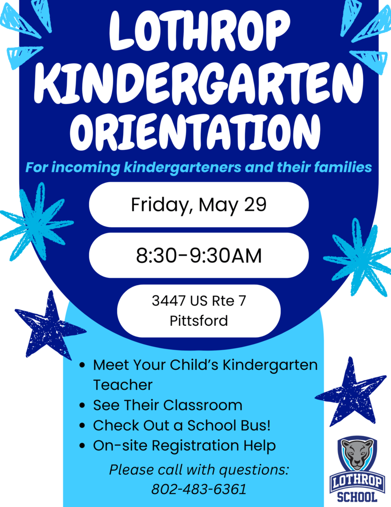Kindergarten Orientation