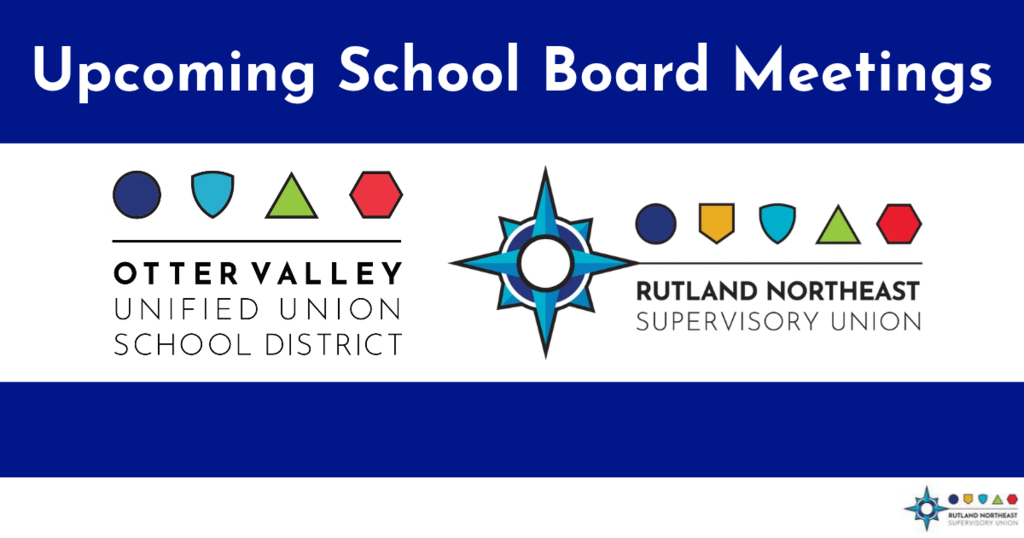 upcoming school board meetings