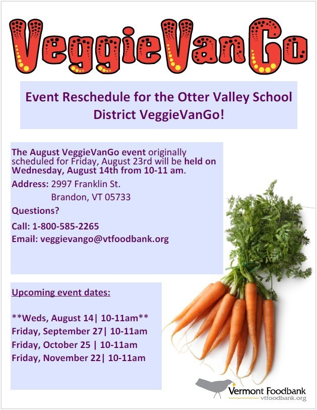 VVG Flyer and Schedule Aug. - Nov. 2024