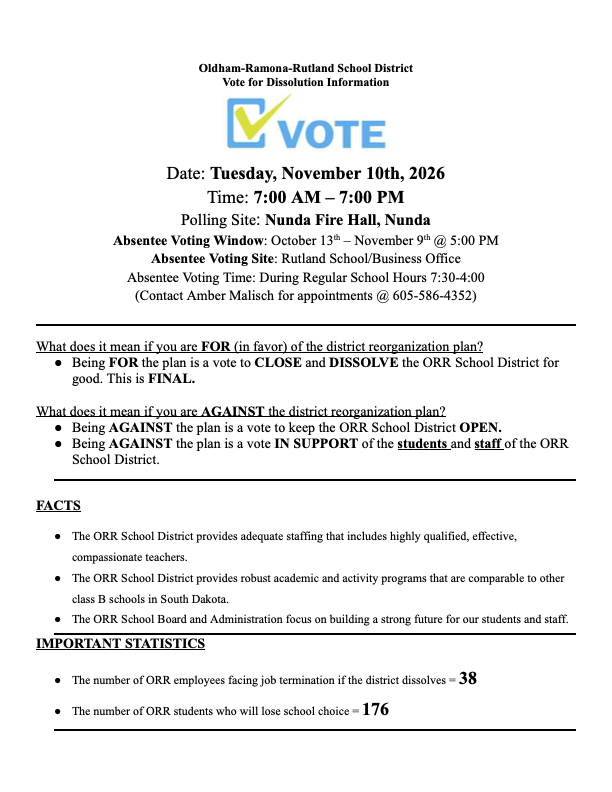 voter sheet