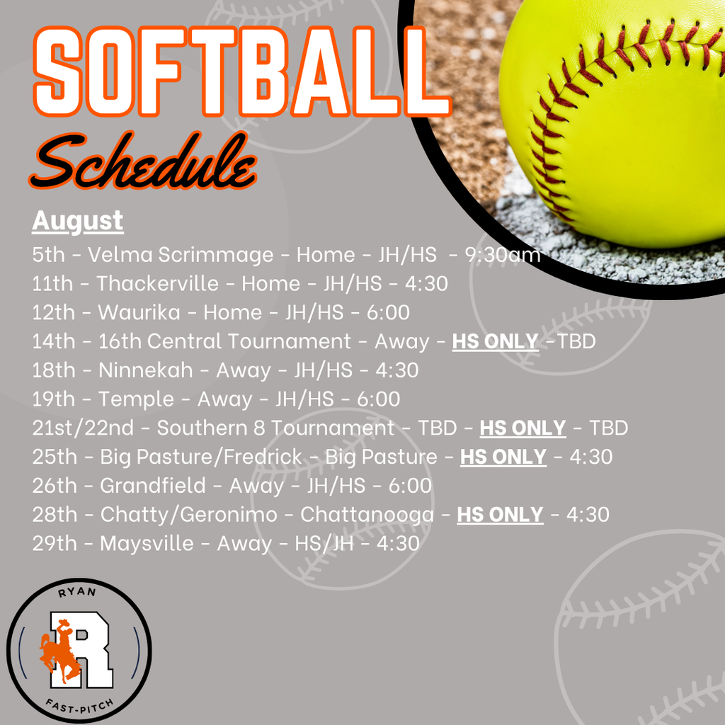 JH/HS Softball Fall 25