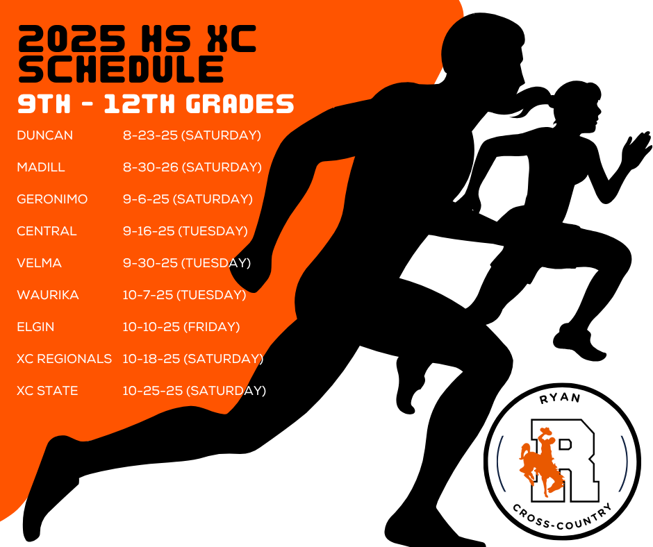 HS XC Schedule 25