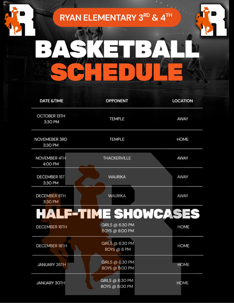 3/4 bb schedule