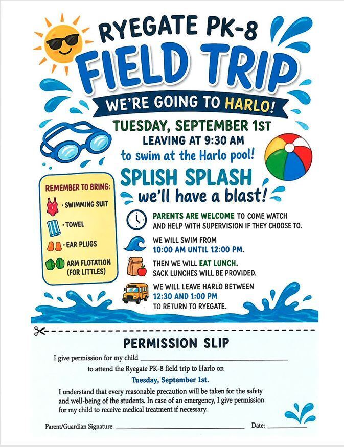 Swimming Field Trip