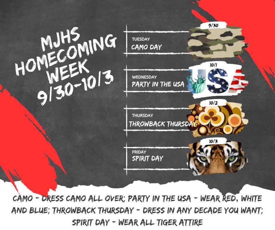 MJHS Homecoming Week
