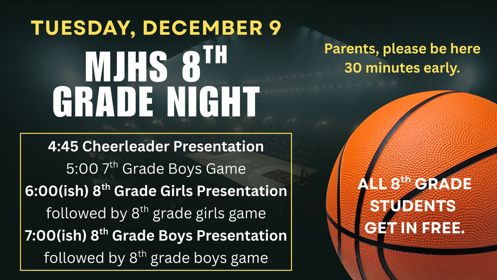 MJHS 8th Grade Night