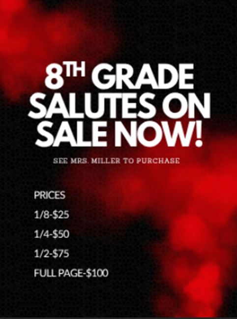 8th Grade Salutes