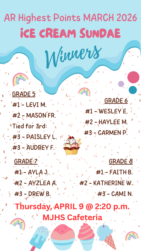 Ice Cream Sundae Winners