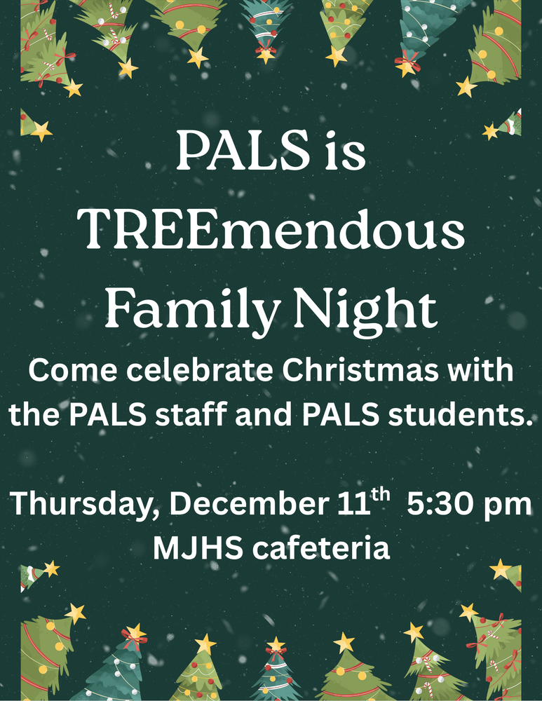 PALS Family Night 12.11.25