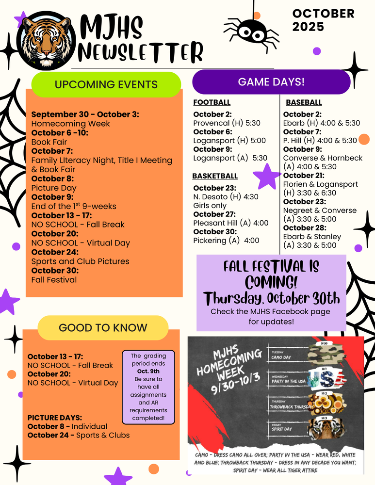 October 2025 Newsletter - page 1
