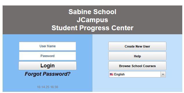 JCampus Student Progress Center
