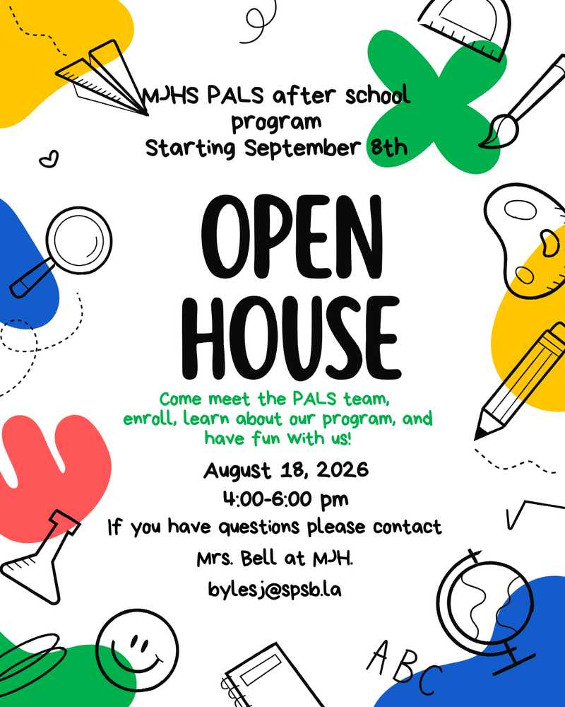 PALS Open House