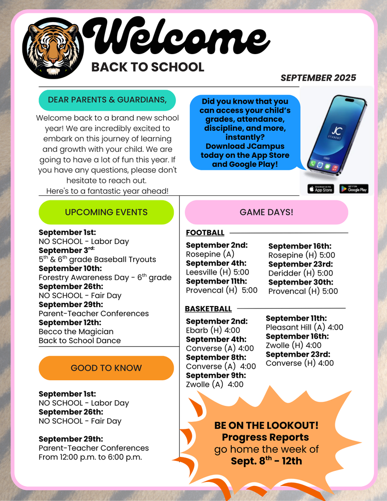 MJHS September 2025 Newsletter