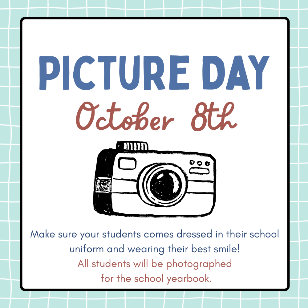 Picture Day October 8, 2025