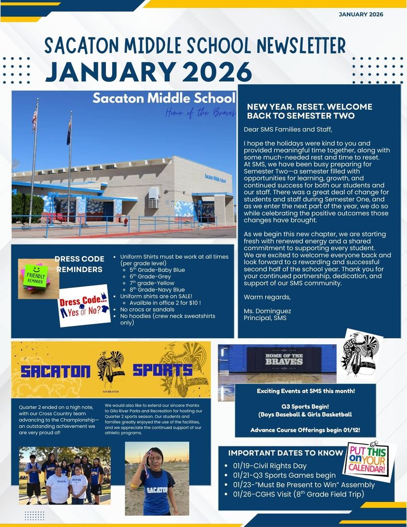 Principal Newsletter Jan. 2026