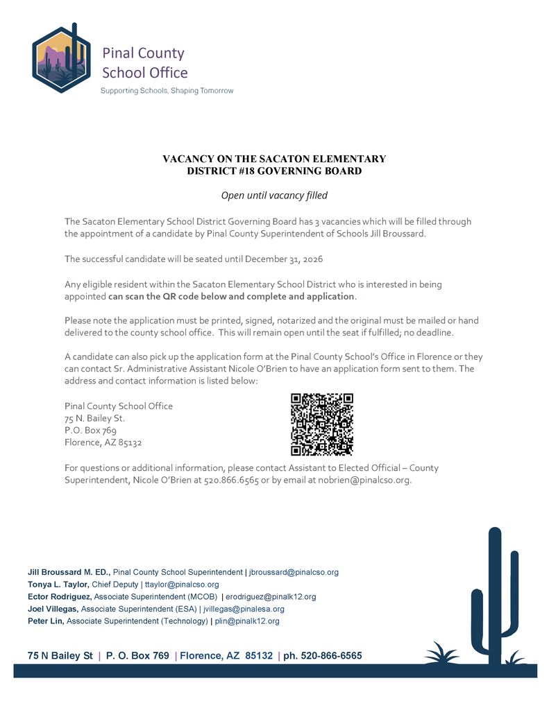 board vacancy