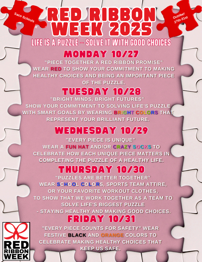 Red Ribbon Week 2025