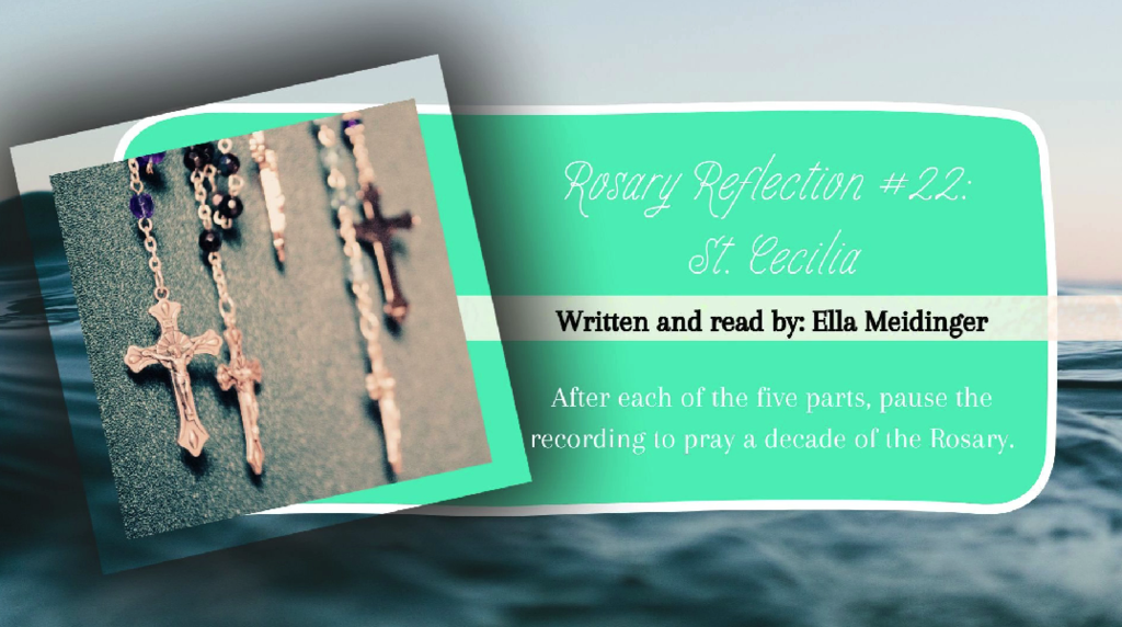 Ella Meidinger - Rosary Reflection #22
